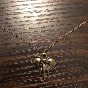 Elephant pendant necklace